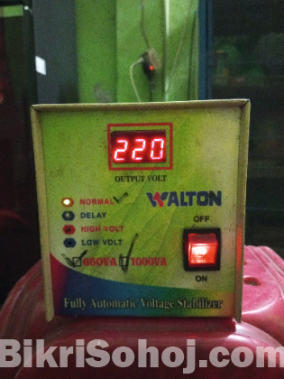 walton fully automatic voltage stabilizer